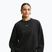 Felpa donna Nike Studio Fleece Medium Weight total black/sail