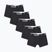 Boxer da uomo Nike Jordan Cotton Trunk 5pk Nero