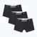 Boxer da uomo Jordan Flight Cotton Trunk 3pk black