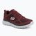 SKECHERS Burns Agoura scarpe da uomo bordeaux