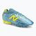 Scarpe da calcio New Balance Tekela Team Low V5 FG metallic blue/alkaline green/team navy