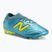 Scarpe da calcio bambino New Balance Tekela Team V5 FG metallic blue/alkaline green