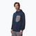 Felpa da trekking da uomo Columbia Tall Heights Hdd Grid Fleece Full Zip collegiate navy/city grey