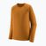 Felpa termica uomo Patagonia Capilene Midweight Crew cinnamon brown