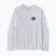 Longsleeve da uomo Patagonia Great Waves Responsibili-Tee LS fiber white