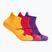 Calze HOKA No-Show Run Sock 3-pack egg yolk/cerise/virtual violet