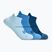 Calze HOKA No-Show Run Sock 3-pack hazy blue/soft cobalt