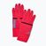 Guanti da corsa HOKA Coldsnap Fleece Gloves cerise
