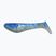 Esca in gomma Relax Zoccolo 1 Standard 8 pezzi blu/blu perlato-argento glitterato
