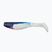 Esca in gomma Relax Hoof 4 Standard 4 pezzi blu/bianco