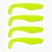 Esca in gomma Relax Terminator 3 Standard 4 pezzi chartreuse