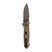 TB Outdoor CAC Serration Manche Toxifie PA6 GF coltello da trekking kaki