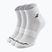 Calzini Babolat Quarter 3 Pack bianco/bianco