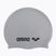 Cuffia Arena Classic Silicone argento/nero