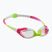Occhialini da nuoto per bambini arena Spider lime fucsia/bianco trasparente
