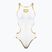 Costume da bagno intero donna arena One Biglogo One Piece bianco/oro