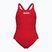 Costume intero per bambini Arena Team Swim Pro Solid rosso/bianco