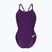 Costume da bagno intero donna Arena Team Light Drop Solid plum/white