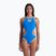 Costume da bagno intero donna arena One Biglogo One Piece blue river/fluo orange