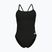 Costume da bagno intero donna arena Lace Back Solid nero/bianco