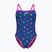 Costume da bagno intero donna arena Costume da bagno reversibile Challenge Back royal multi/shocking pink