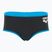 Boxer nuoto uomo arena One Low Waist Short Big Logo asfalto/turchese