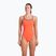 Costume da bagno intero donna arena Lace Back Solid bright coral/plum