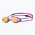 Occhiali da nuoto Arena Tracks Mirror rame/plum/corallo brillante