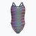 Costume da bagno intero donna arena Racing Stripe Xcriss Cross navy multi/navy