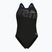 Costume intero donna arena Flowing V Back nero/navy