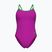 Costume da bagno intero donna Arena Lace Back Solid very fuchsia/team green