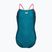 Costume da bagno intero bambino arena Light Drop Solid deep teel/shocking pink/verbena