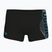 Boxer da nuoto uomo arena Basic Swim Short black/turquoise