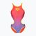 Costume da bagno intero donna arena One Shaded Print Tech One Back bright coral royal multi/soft green