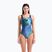 Costume da bagno intero donna arena Peacock Swim Pro Back multi green/black