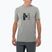 T-shirt da uomo Millet Kamet Map SS granite