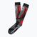 Calze da sci sportive Rossignol High Speed da uomo, rosso