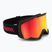 Maschera da sci Rossignol Spiral black/red/pink
