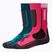 Calze da sci bambini Rossignol Essential 2 pack electric fuchsia