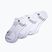 Calzini Venum Vector No-Show 3 paia white/grey