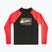 Camicia da bagno Quiksilver Next Gen per bambini, color corallo acceso