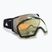 Quiksilver Greenwood S3 nero/clux mi silver occhiali da snowboard
