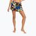 Pantaloncini da bagno donna ROXY Salty Tan antracite fiore jammin