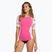 Maglietta da bagno ROXY Lycra donna stampata bianca happy tropical
