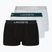 Lacoste boxer 5H3389 NUA 3 paia nero/bianco/argento chine