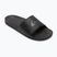 Quiksilver uomo Rivi Nubuck Slide Ciabatte nero 1