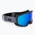 Quiksilver Shredder Boy flint stone/blue ml occhiali da snowboard per bambini