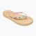 ROXY South Beach III infradito da donna verde/rosa