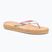 ROXY South Beach III infradito da donna verde/rosa