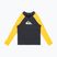 Quiksilver Everyday UPF50 dark navy/solar power manica lunga da bagno per bambini